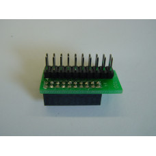 2mm to 2.54mm Adapter, 20 Pin, Left Aligned 2mm to 2.54mm Adapter, 20 Pin, Left Aligned